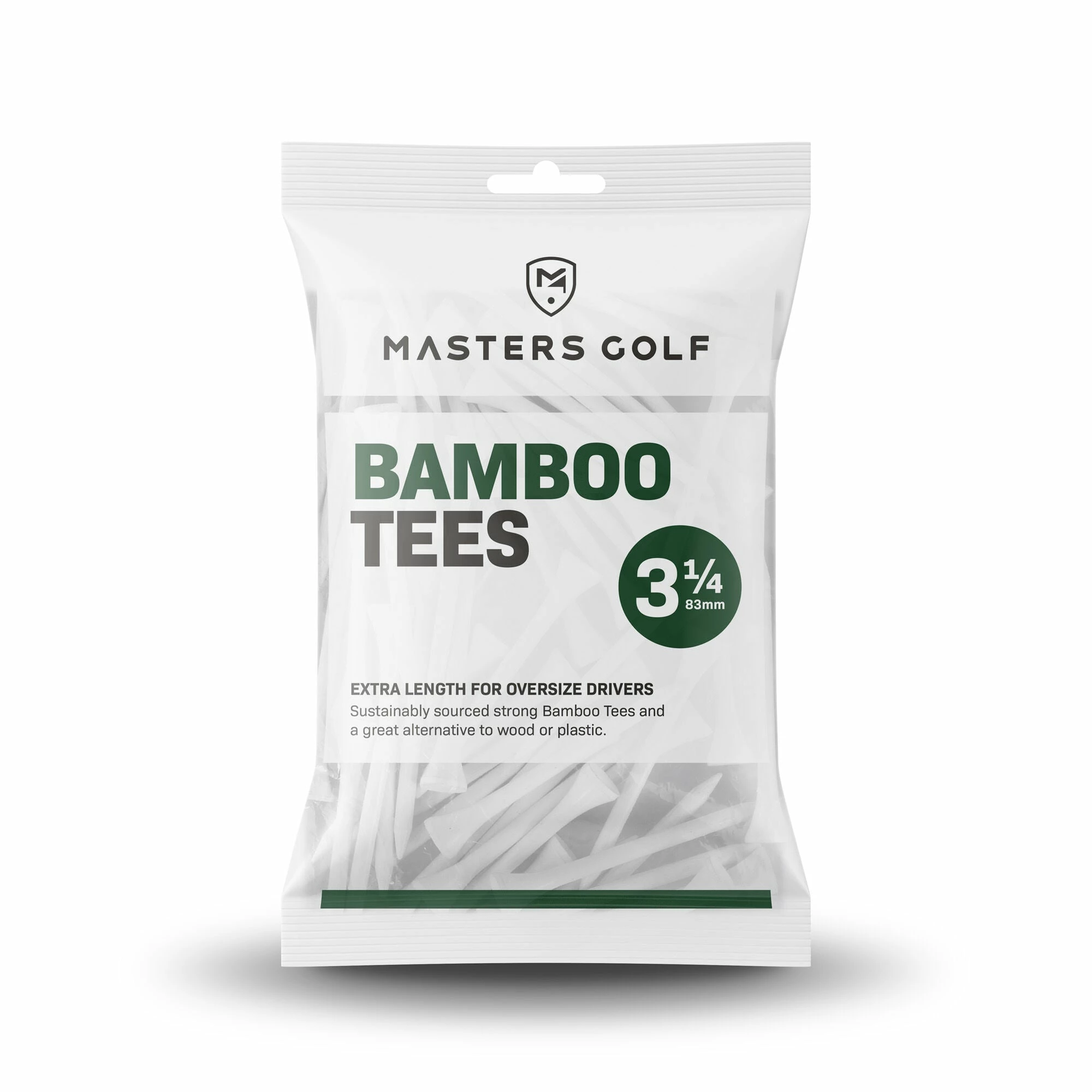 Masters Golf Bamboo Tees Bag 15 1 Masters Golf Bamboo Tees Bag 15