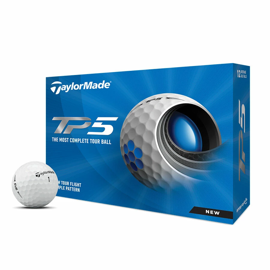 TaylorMade TP5 21 Balls 3-pk 2 TaylorMade TP5 21 Balls 3-pk - Image 2