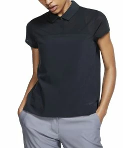 Nike Golf Nike Flex Womens Sheer Sleeve Golf Polo