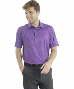 CHASE 54 Chase54 Starburst Mens Golf Polo