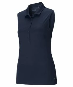 PUMA Golf Puma Rotation Womens Sleeveless Golf Polo