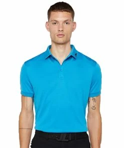 J.Lindeberg J. Lindeberg Lux KV Regular Fit TX Jaquard Jersey Mens Golf Polo