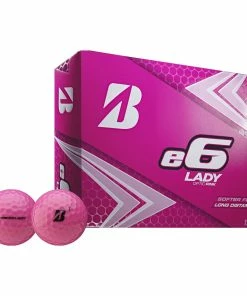 Bridgestone E6 Lady Pink Golf Balls - Dozen