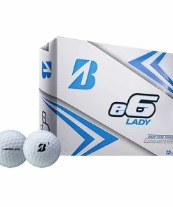 Bridgestone E6 Lady White Golf Balls - Dozen