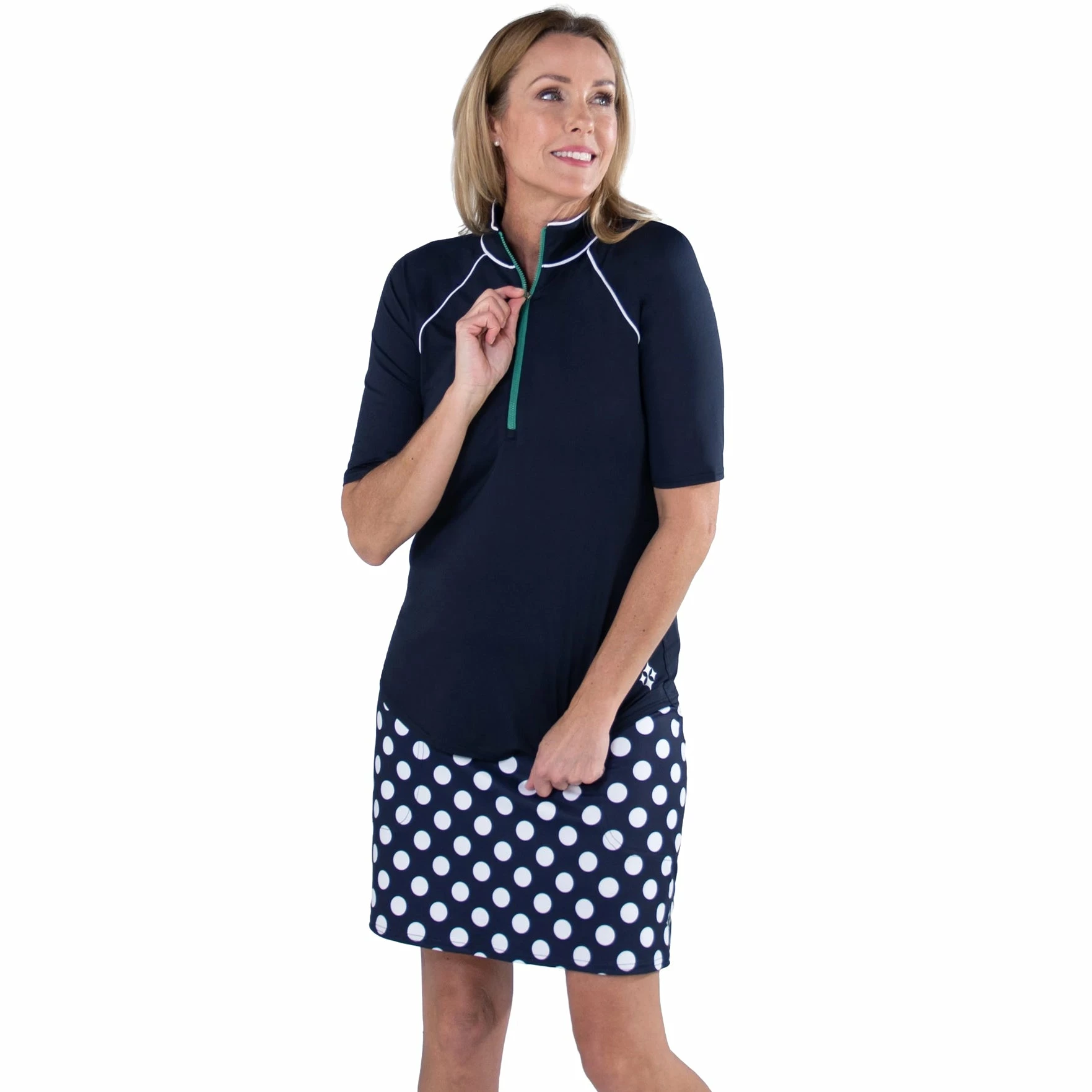 Jofit Appletini Collection Tipsy Womens Golf Half Sleeve 1 Jofit Appletini Collection Tipsy Womens Golf Half Sleeve