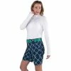 Jofit Appletini Collection Belted 7.5in Womens Golf Shorts