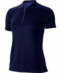 Nike Golf Nike Dri Fit Womens Short Sleeve Golf Polo -Golf Gloves Sales Store 13300 492BLUEVOID