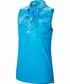 Nike Golf Nike Dri-FIT Summer Printed Womens Sleeveless Golf Polo