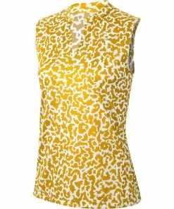 Nike Golf Nike Dri Fit Victory Printed Womens Sleeveless Golf Polo 16 Nike Golf Nike Dri Fit Victory Printed Womens Sleeveless Golf Polo -Golf Gloves Sales Store 13307 845LASERORANG