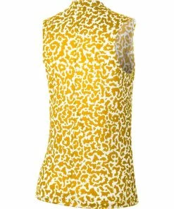 Nike Golf Nike Dri Fit Victory Printed Womens Sleeveless Golf Polo 17 Nike Golf Nike Dri Fit Victory Printed Womens Sleeveless Golf Polo -Golf Gloves Sales Store 13307 845LASERORANG 1