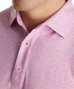 FootJoy Lisle Space Dye Microstripe Self Collar Pink Mens Golf Polo 6 FootJoy Lisle Space Dye Microstripe Self Collar Pink Mens Golf Polo -Golf Gloves Sales Store 13483 2 d21a6989 5d74 4934 998e 3be7f844d0e9