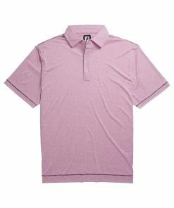 FootJoy Lisle Space Dye Microstripe Self Collar Pink Mens Golf Polo 7 FootJoy Lisle Space Dye Microstripe Self Collar Pink Mens Golf Polo -Golf Gloves Sales Store 13483 3 04764033 385f 4c31 8e9a 221161f0fd53