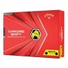 Callaway Chrome Soft Truvis Yellow Golf Balls - Dozen 2020