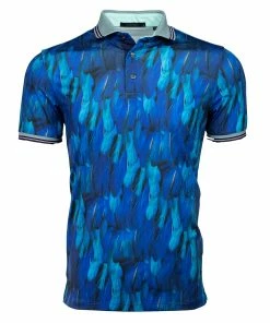 Greyson Peacocking Mens Golf Polo