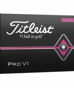 Titleist Pro V1 Pink Edition Golf Balls - Dozen