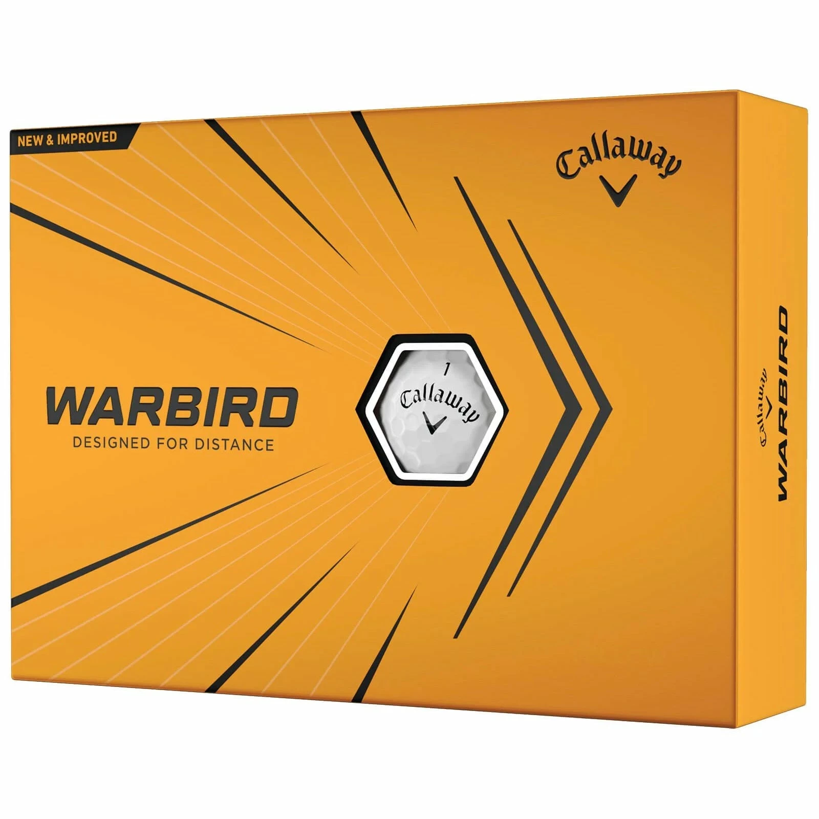 Callaway Warbird White Golf Balls - Dozen 1 Callaway Warbird White Golf Balls - Dozen