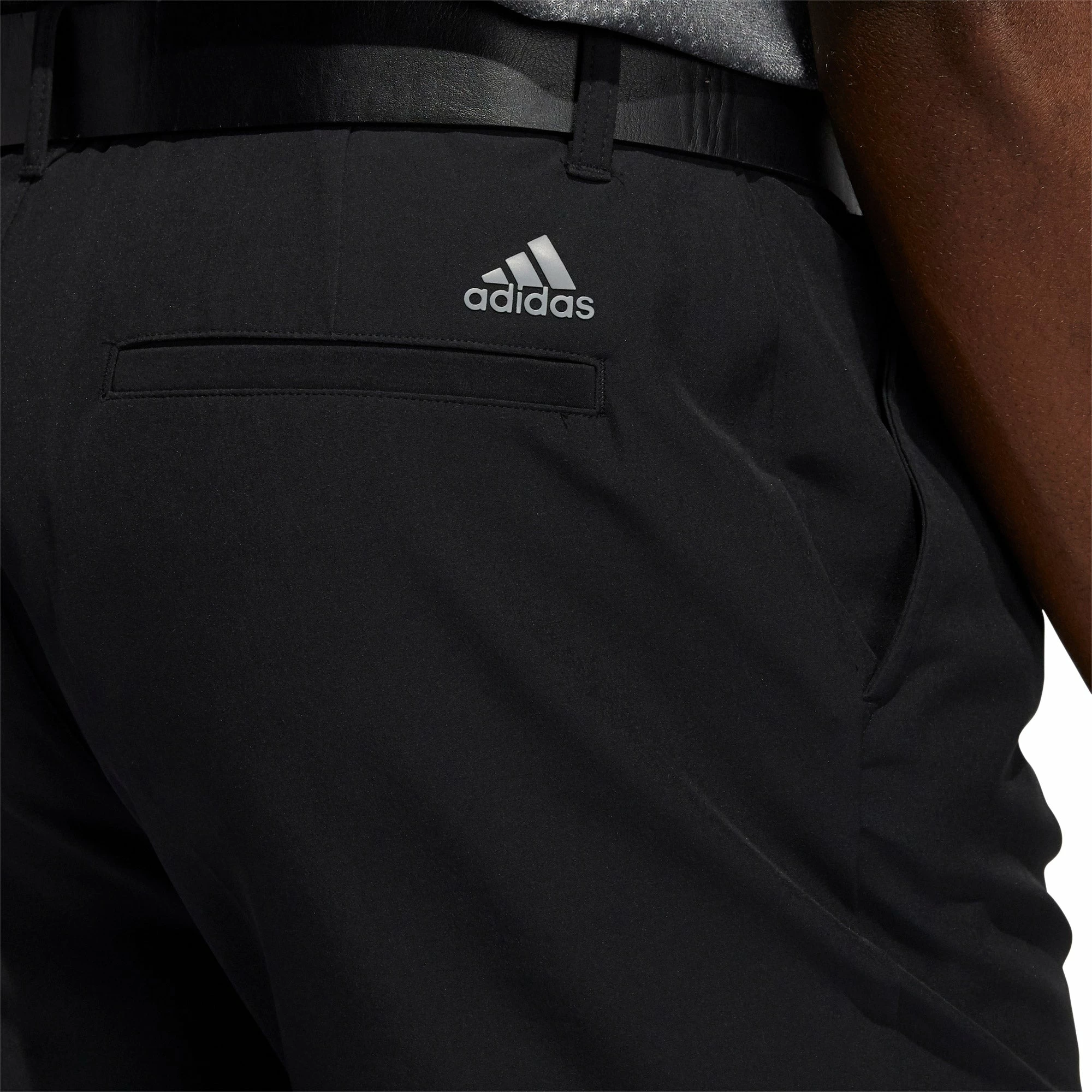 Adidas Golf Adidas Ultimate365 8.5in Black Mens Golf Shorts 2 Adidas Golf Adidas Ultimate365 8.5in Black Mens Golf Shorts - Image 2