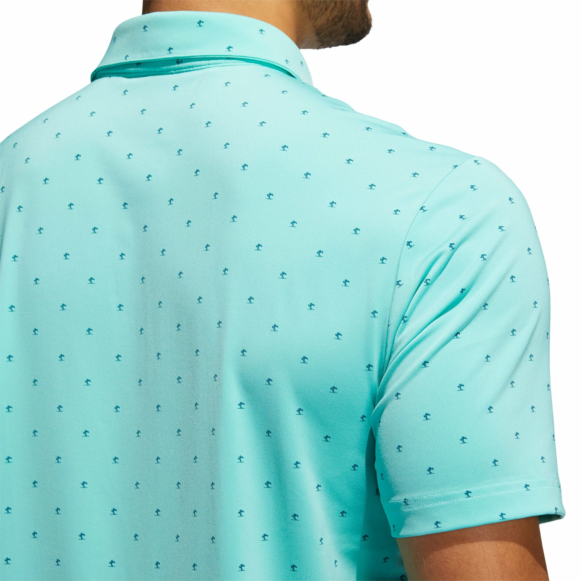 Adidas Golf Adidas Ultimate365 Print Mens Golf Polo 3 Adidas Golf Adidas Ultimate365 Print Mens Golf Polo - Image 3