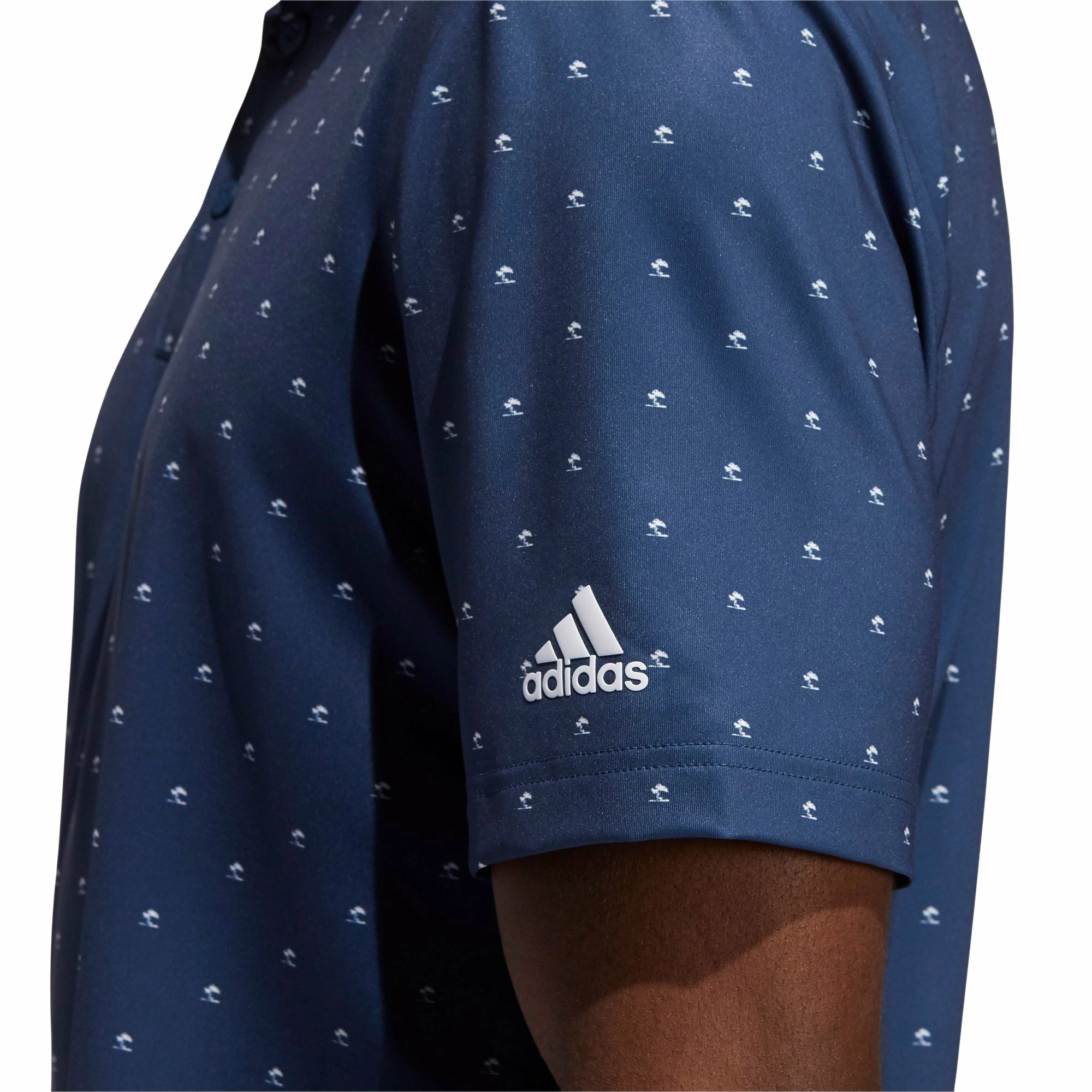Adidas Golf Adidas Ultimate365 Print Mens Golf Polo 6 Adidas Golf Adidas Ultimate365 Print Mens Golf Polo - Image 6