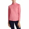 Polo Ralph Lauren RLX Ralph Lauren UV Protection Antique Rose Womens Golf 1/4 Zip