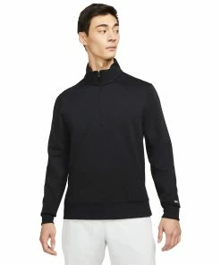Nike Golf Nike Dri-FIT Player Mens Golf 1/2 Zip 8 Nike Golf Nike Dri-FIT Player Mens Golf 1/2 Zip -Golf Gloves Sales Store 20446 BLACK010