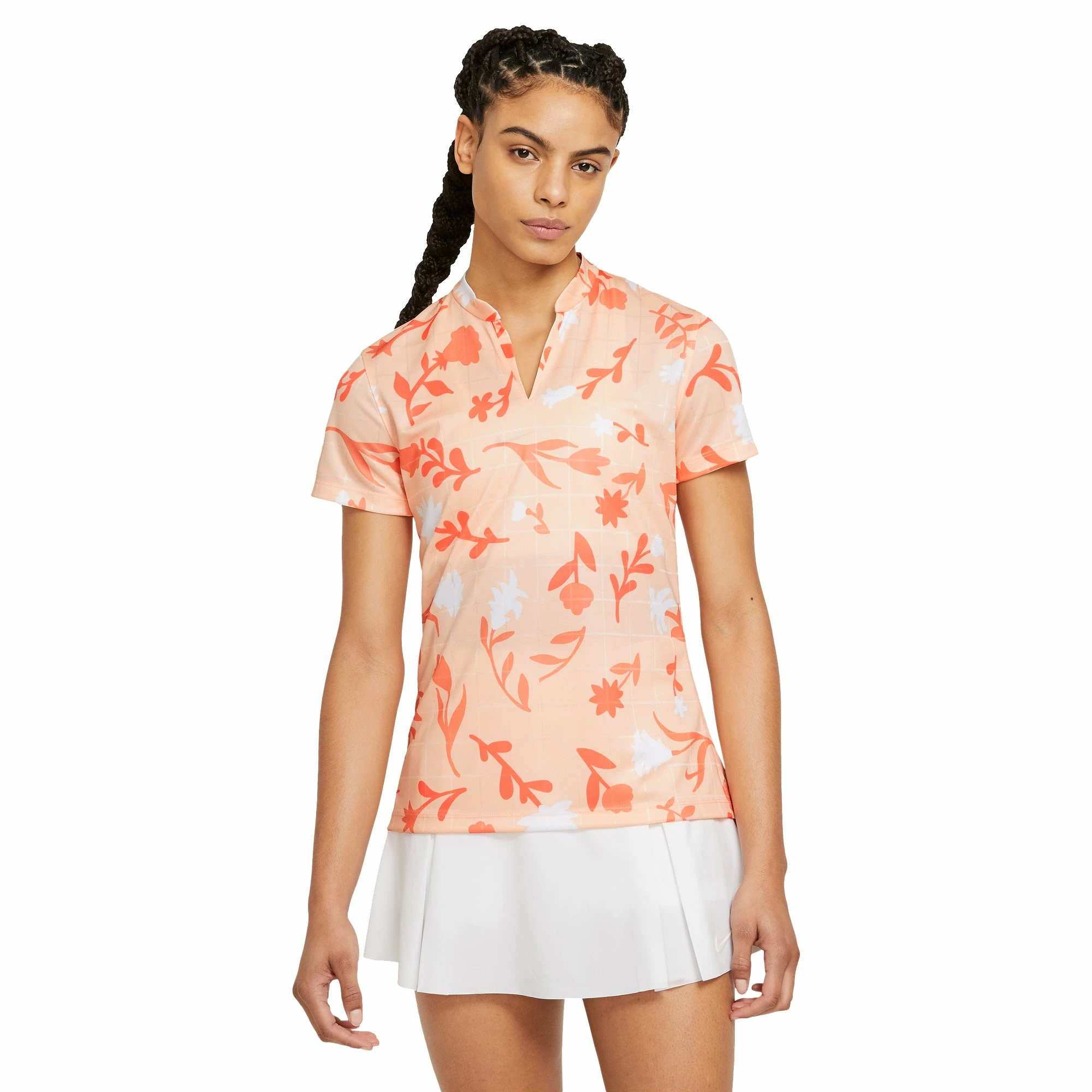 Nike Golf Nike Breathe Printed Womens Golf Polo 3 Nike Golf Nike Breathe Printed Womens Golf Polo - Image 3