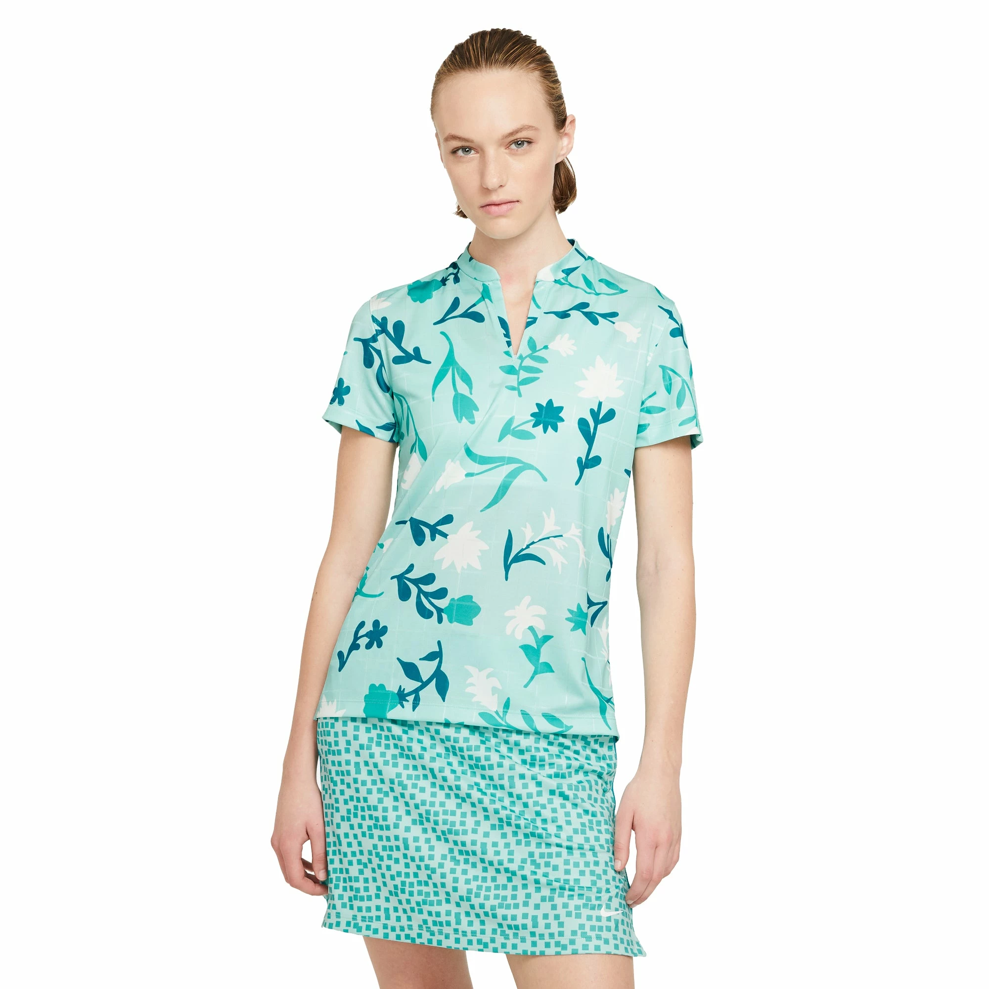 Nike Golf Nike Breathe Printed Womens Golf Polo 5 Nike Golf Nike Breathe Printed Womens Golf Polo - Image 5