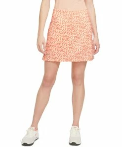 Nike Golf Nike Dri-FIT UV Grid 17in Womens Golf Skort -Golf Gloves Sales Store 20534 CRIMSNTINT814 f27613ed 9c65 4412 b6aa a12a8ac114e8