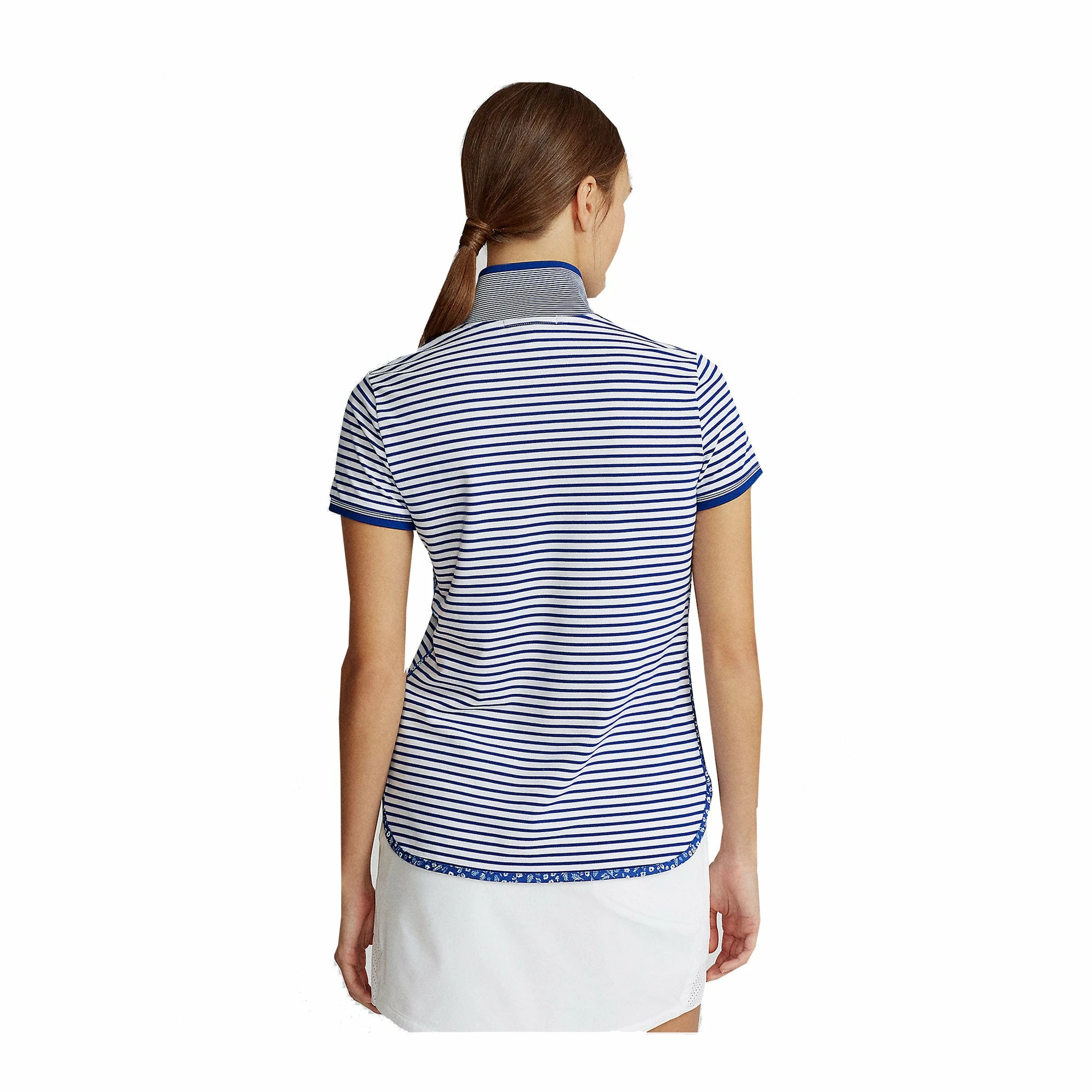 Polo Ralph Lauren Ralph Lauren Golf Printed Shirttail Trooper Royal Womens Golf Polo 2 Polo Ralph Lauren Ralph Lauren Golf Printed Shirttail Trooper Royal Womens Golf Polo - Image 2