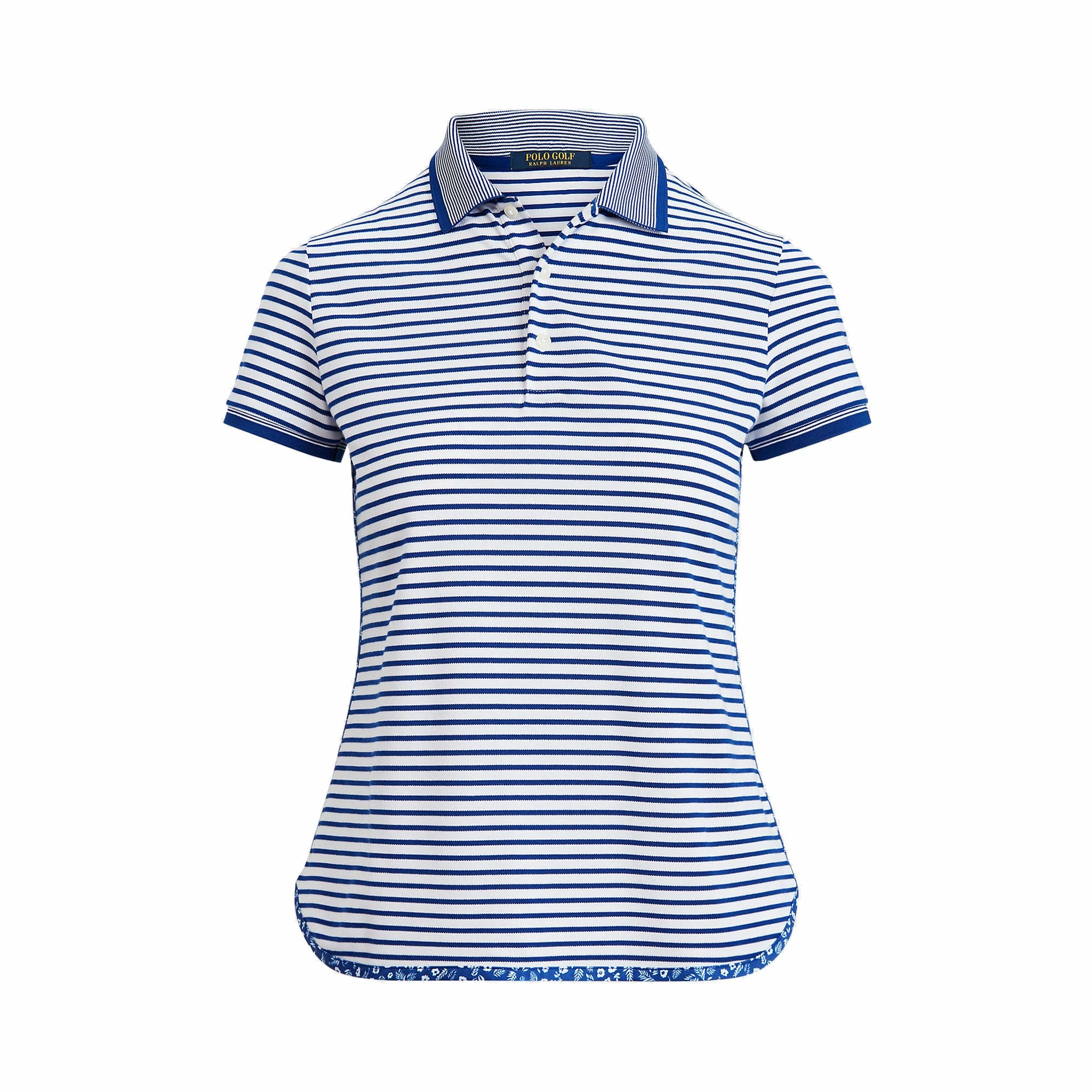Polo Ralph Lauren Ralph Lauren Golf Printed Shirttail Trooper Royal Womens Golf Polo 1 Polo Ralph Lauren Ralph Lauren Golf Printed Shirttail Trooper Royal Womens Golf Polo