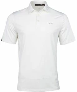Polo Ralph Lauren RLX Ralph Lauren Course Pure White Mens Golf Polo