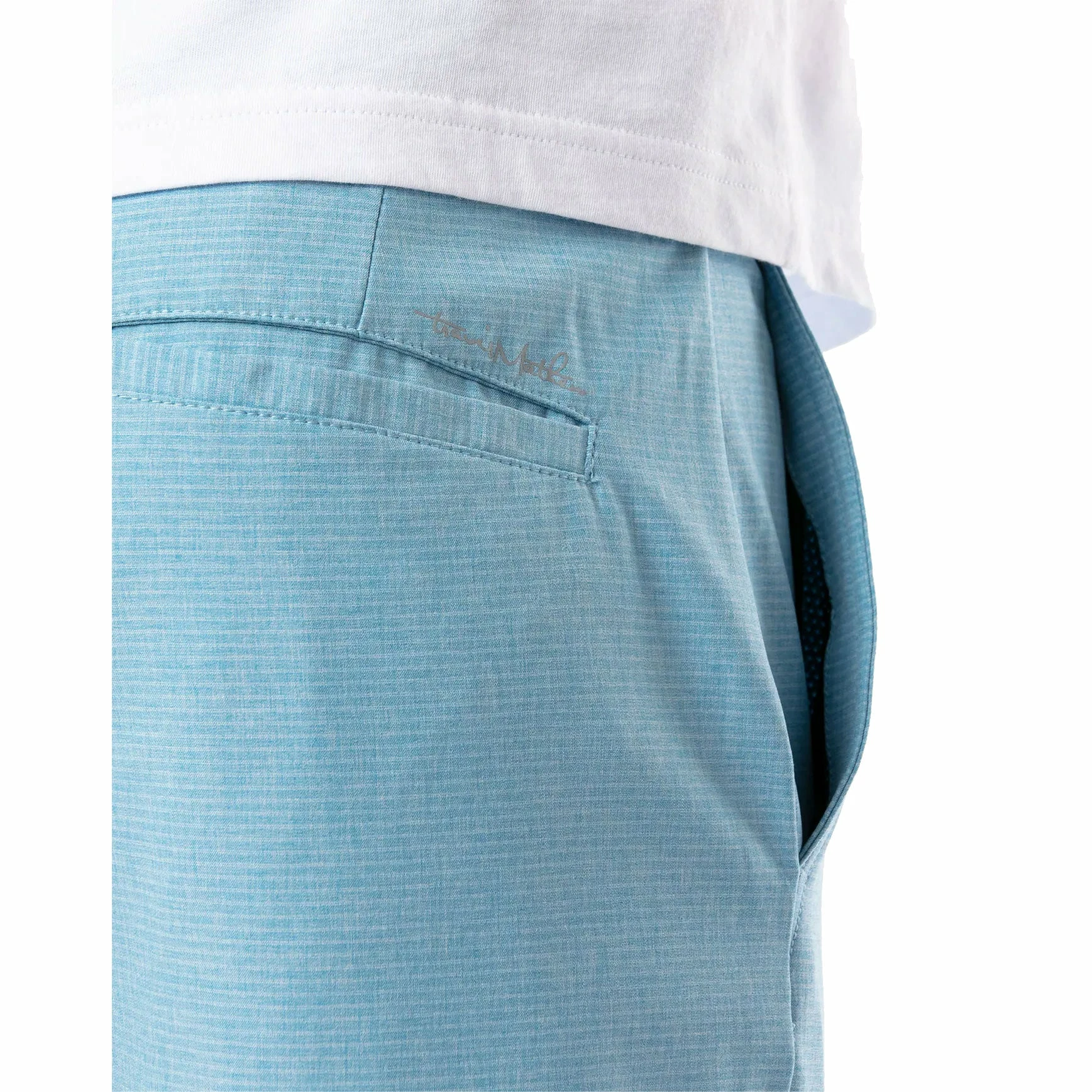 TravisMathew Kona Gold Heritage Blue 10in Mens Golf Shorts 2 TravisMathew Kona Gold Heritage Blue 10in Mens Golf Shorts - Image 2