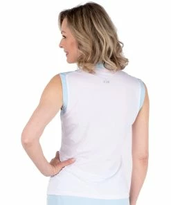 NVO Evelyn Mock Womens Sleeveless Golf Polo -Golf Gloves Sales Store 21525 ICEBLUE401 1 8424123f 6059 452e 9efc b6f897d3e1dd