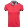 Polo Ralph Lauren Ralph Lauren Golf Solid Shirttail Sunset Red Womens Golf Polo