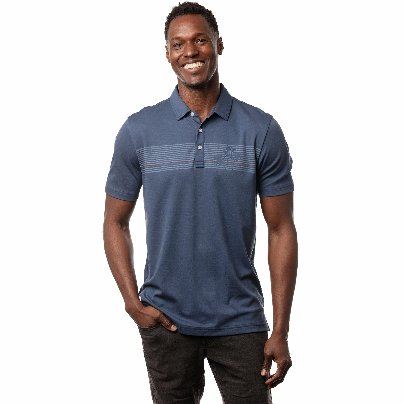 TravisMathew Private Pool Mens Golf Polo 1 TravisMathew Private Pool Mens Golf Polo