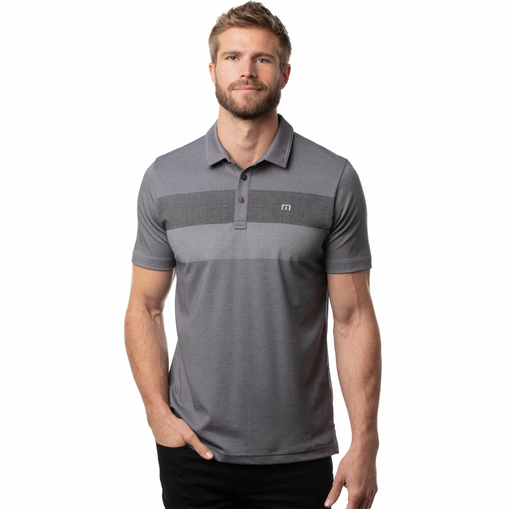TravisMathew Nearly There Mens Golf Polo 1 TravisMathew Nearly There Mens Golf Polo