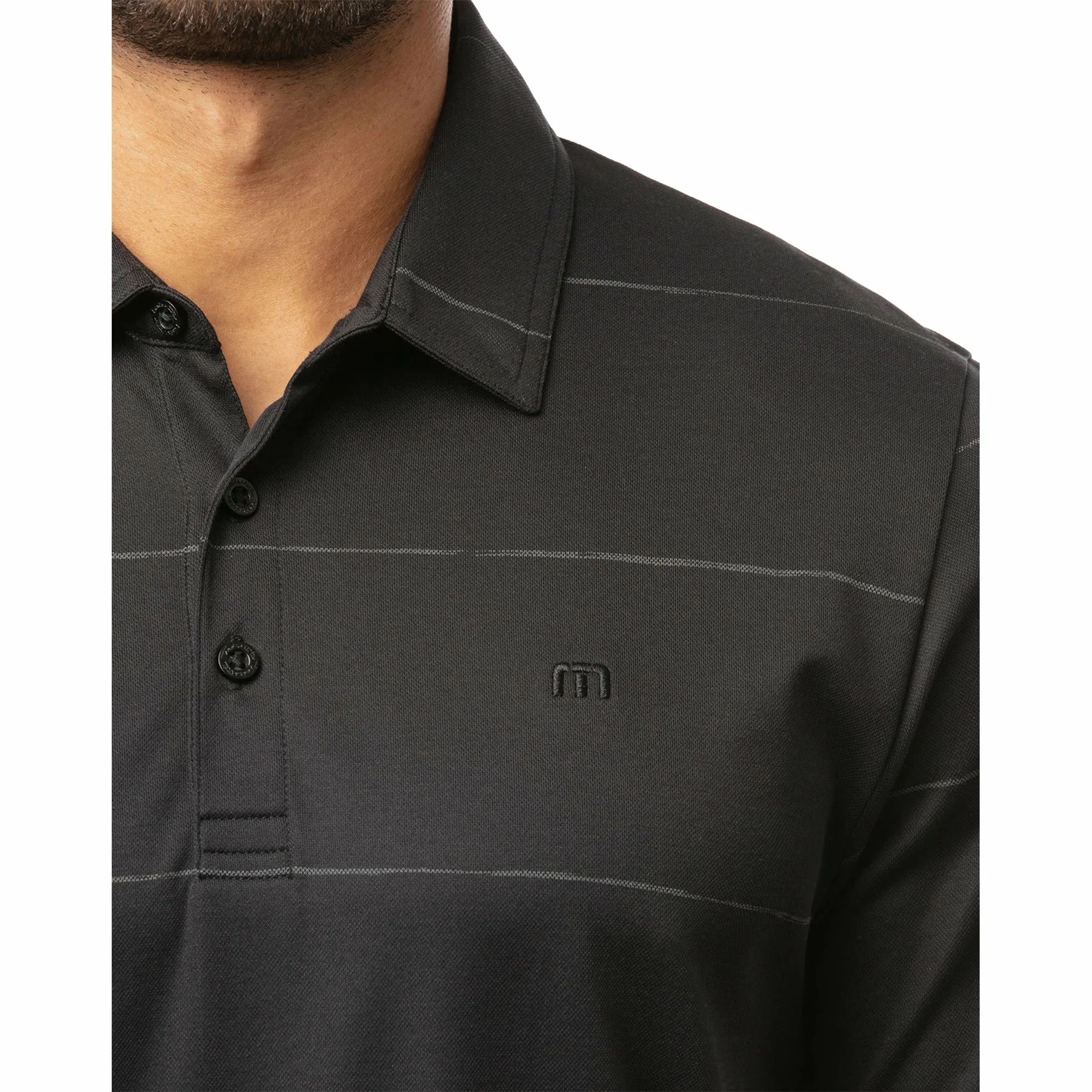 TravisMathew Fake ID Mens Golf Polo 2 TravisMathew Fake ID Mens Golf Polo - Image 2