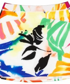 Polo Ralph Lauren RLX Ralph Lauren Printed Aim 15in Abstract Palms Womens Golf Skort