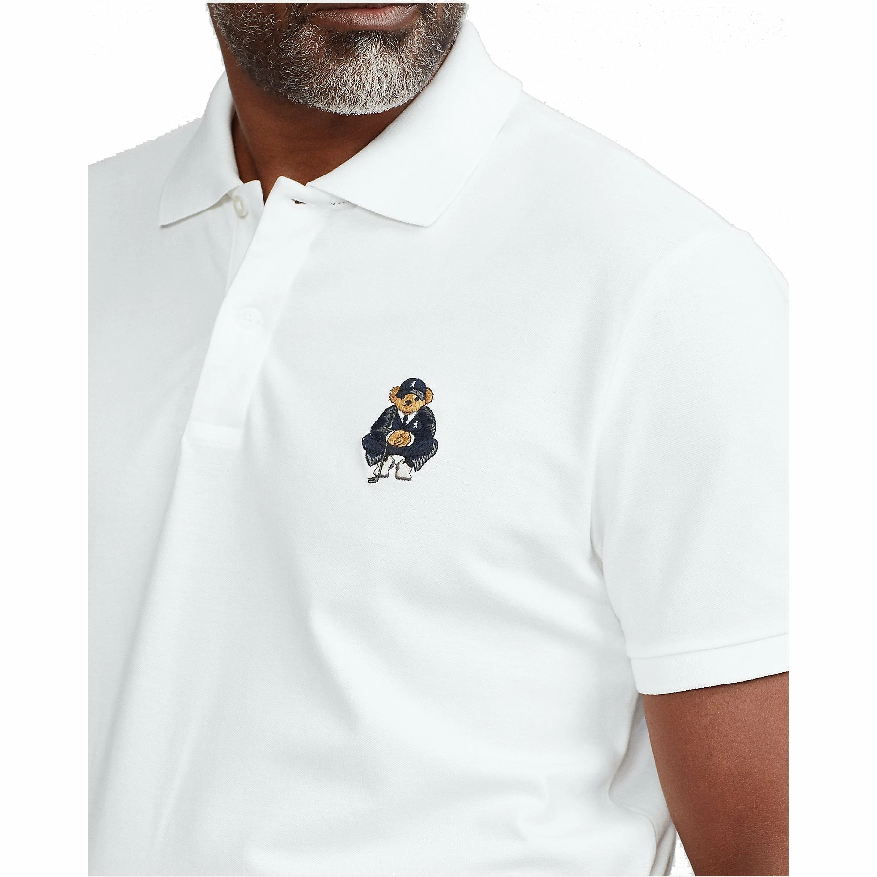 Polo Ralph Lauren Polo Lightweight Performance Stretch Mesh With Bear Embroidered Mens Golf Polo 2 Polo Ralph Lauren Polo Lightweight Performance Stretch Mesh With Bear Embroidered Mens Golf Polo - Image 2