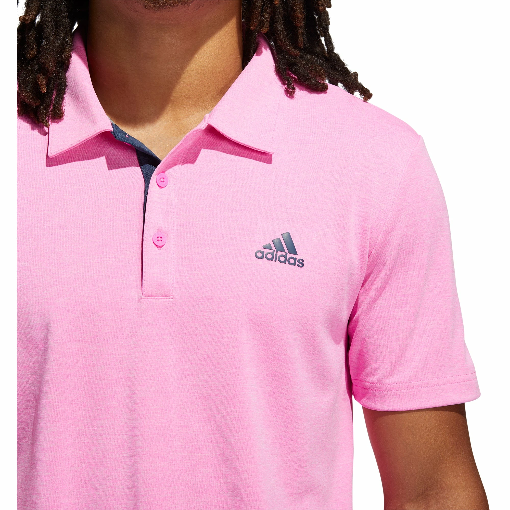 Adidas Golf Adidas Advantage Novelty Heathered Mens Golf Polo 10 Adidas Golf Adidas Advantage Novelty Heathered Mens Golf Polo - Image 10