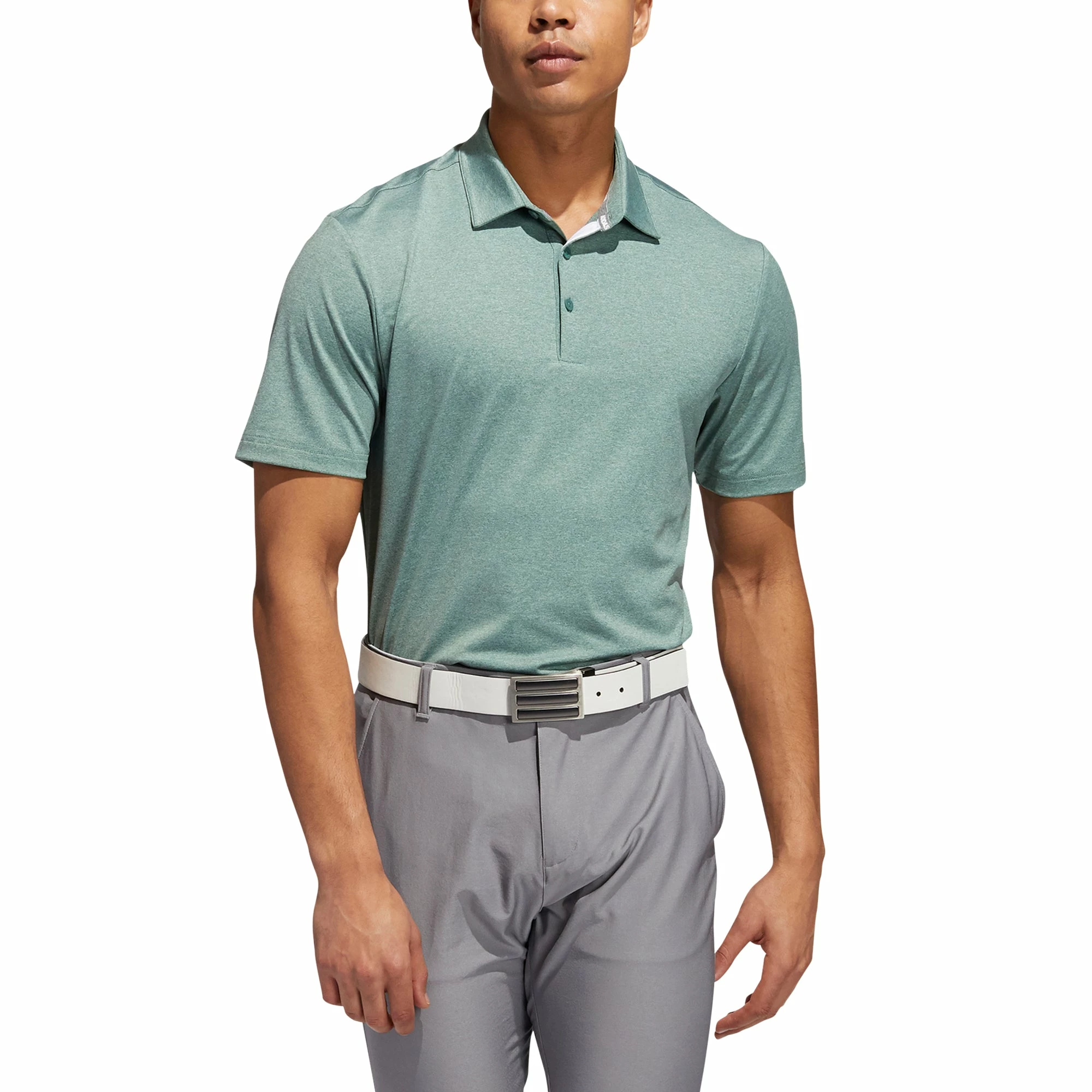 Adidas Golf Adidas Advantage Novelty Heathered Mens Golf Polo 11 Adidas Golf Adidas Advantage Novelty Heathered Mens Golf Polo - Image 11