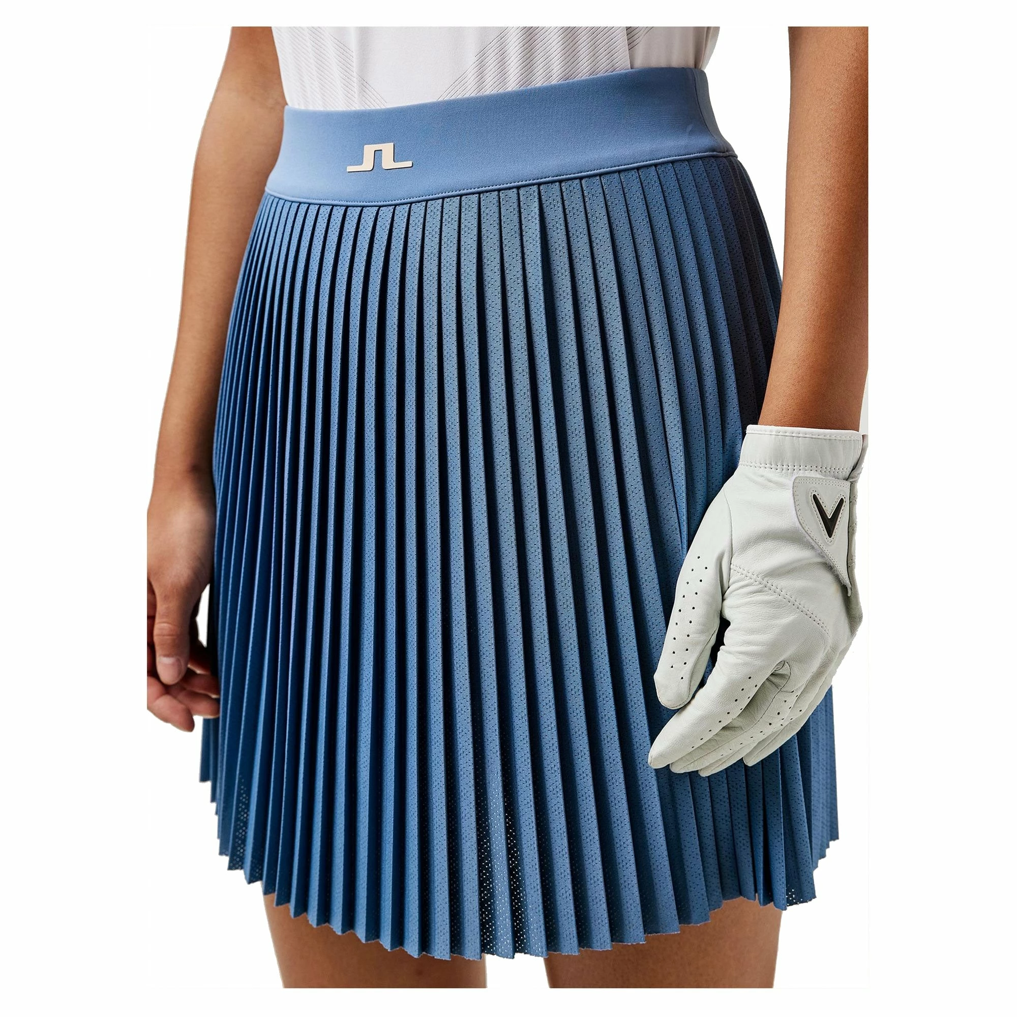 J.Lindeberg J. Lindeberg Binx Captains Blue Womens Golf Skort 2 J.Lindeberg J. Lindeberg Binx Captains Blue Womens Golf Skort - Image 2