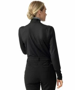 Daily Sports Veriane Black Womens Golf 1/2 Zip -Golf Gloves Sales Store 22468 BLACK999 2 a7747c2e d327 4f83 8181 2d45a7672abb