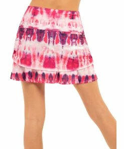 Lucky In Love Sunburst Ruche Multi 15.75in Womens Golf Skort 5 Lucky In Love Sunburst Ruche Multi 15.75in Womens Golf Skort -Golf Gloves Sales Store 23615 MULTI955 2