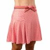 Scratch 70 Scratch Seventy Ronnie Pink Geo Womens Golf Skort