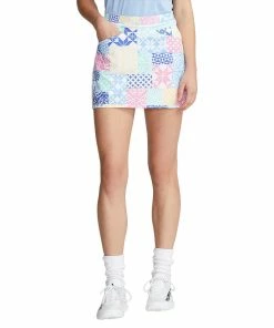 Polo Ralph Lauren RLX Ralph Lauren Printed Aim 15in Patchwork Womens Golf Skort