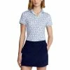 Polo Ralph Lauren Polo Golf Ralph Lauren Performance Blue Kaleidoscope Womens Golf Polo