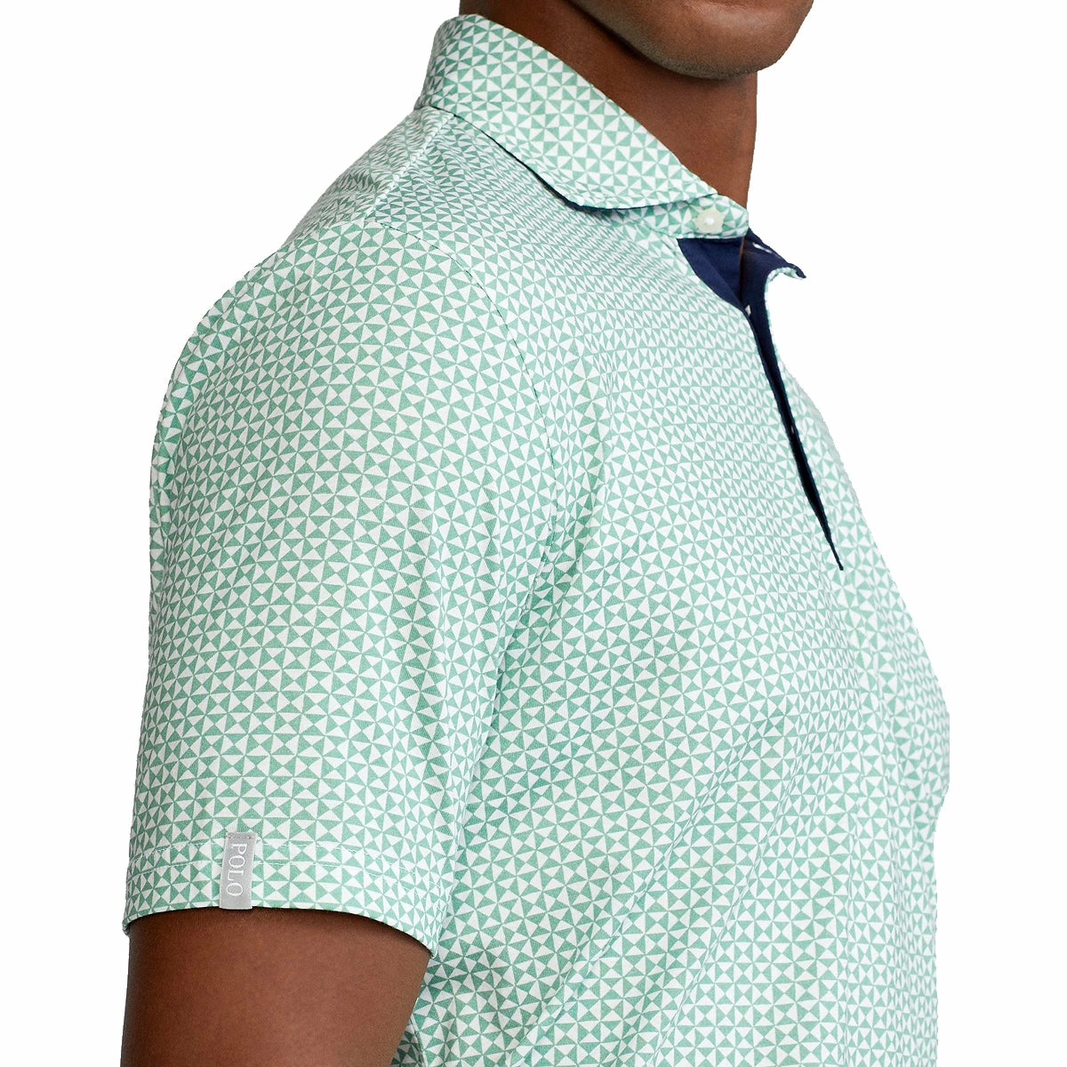 Polo Ralph Lauren Polo Golf Ralph Lauren Printed Pima Jersey Outback Green Mens Golf Polo 3 Polo Ralph Lauren Polo Golf Ralph Lauren Printed Pima Jersey Outback Green Mens Golf Polo - Image 3