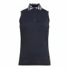 J.Lindeberg J. Lindeberg Lale Navy Womens Sleeveless Golf Polo