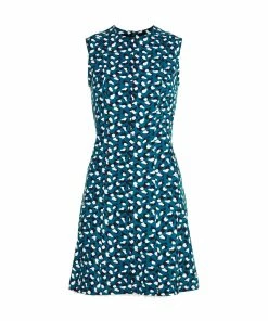 J.Lindeberg J. Lindeberg Jasmin Printed Blue Womens Golf Dress